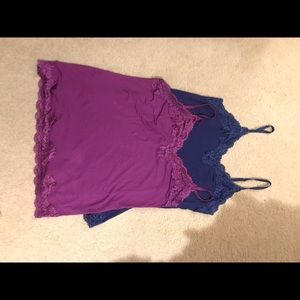 2 Lane Bryant tank tops